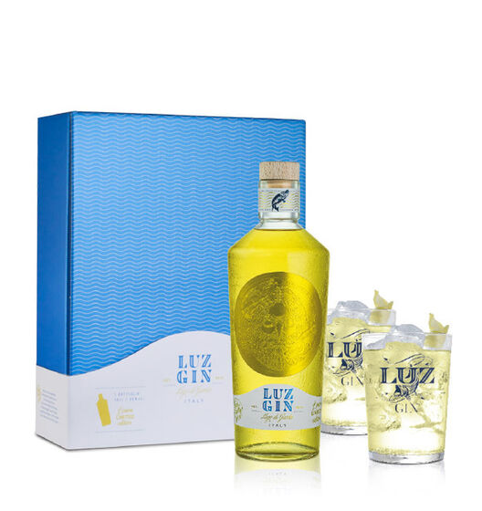 GIN LUZ LEMON 45% Confezione speciale 0,7l L22F036E