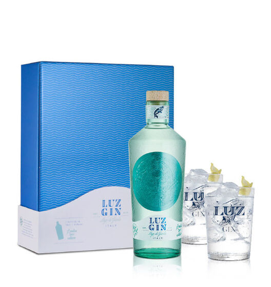 GIN LUZ  LONDON DRY Confezione speciale  45% 0,7l L23C093E