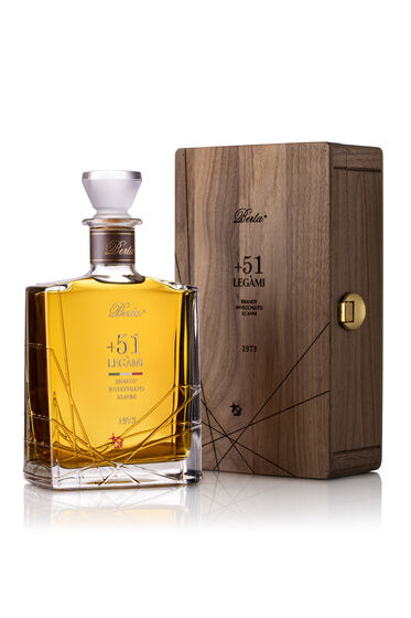 Legami +51 BRANDY 43%, 0,7l L24247 ve dřevě