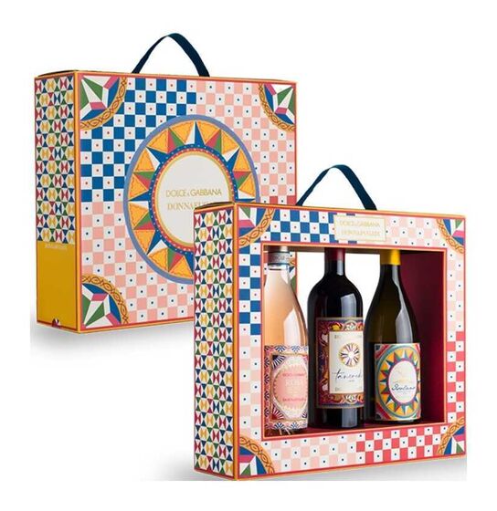 Rám Dolce&Gabbana na 3 lahve - prázdný