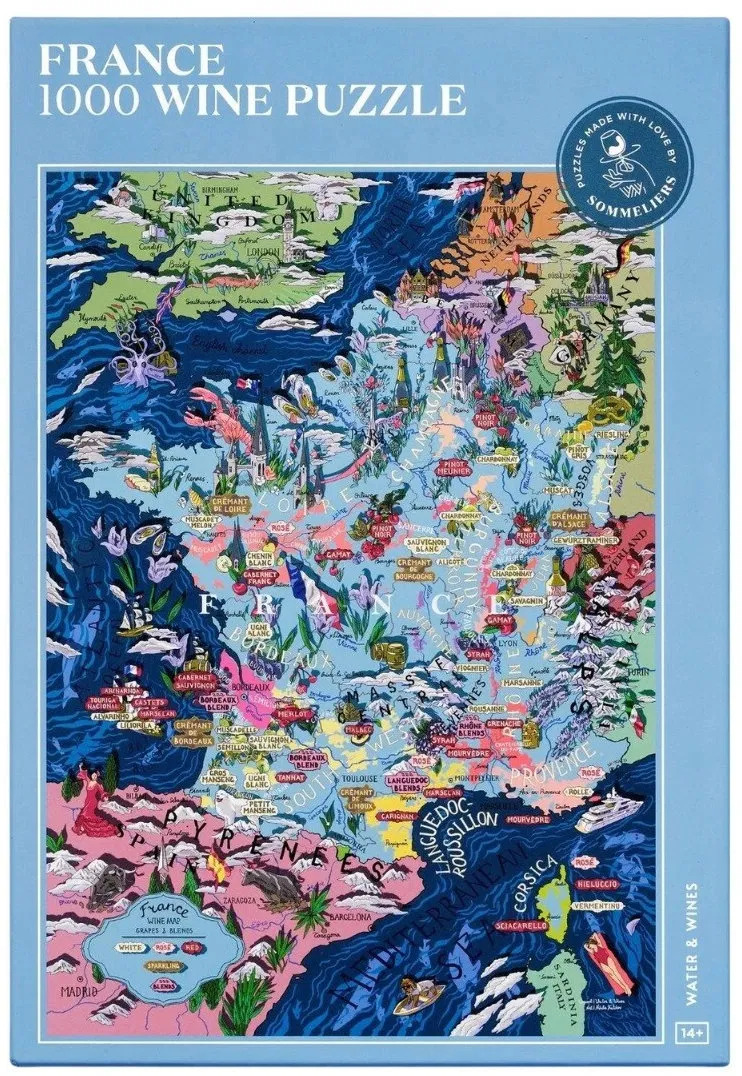 Wine Puzzle Francie